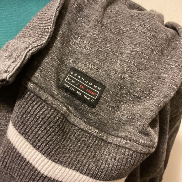 Mens warn-up Jacket by Sean John 3XL, 60% Cotton 40% polyester w/front pockets - Picture 3 of 7